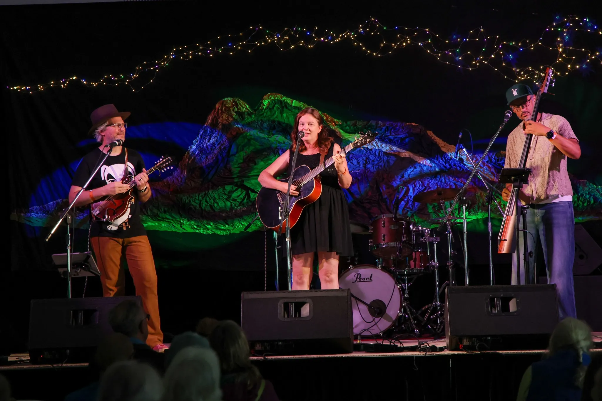 Kate Burke and band live at Cobargo Folk Festival